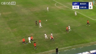 纯个人能力！奥斯卡奔袭突入禁区，晃过刘军帅破门！云南1-2海牛